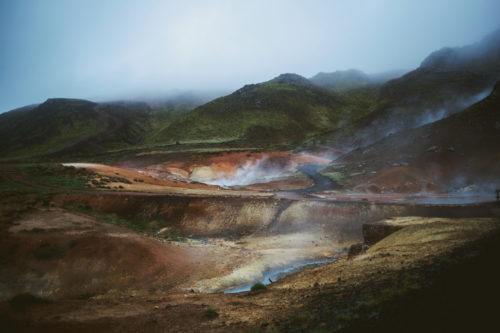 Hot Springs Iceland, Geothermal Area Iceland, Colorful hills Iceland, Island, Carolin Weinkopf